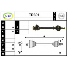 TR391 SERA Приводной вал