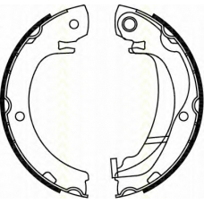 8100 13047 TRISCAN Комплект тормозных колодок, стояночная тормозная с
