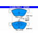 13.0460-7069.2 ATE Комплект тормозных колодок, дисковый тормоз
