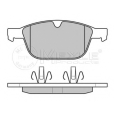 025 243 9920 MEYLE Комплект тормозных колодок, дисковый тормоз