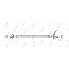 T370A183 NPS Тормозной шланг