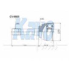 CV-8503 KAVO PARTS Шарнирный комплект, приводной вал