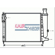 1503801 KUHLER SCHNEIDER Радиатор, охлаждение двигател