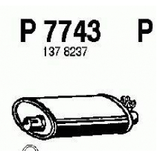 P7743 FENNO Глушитель выхлопных газов конечный