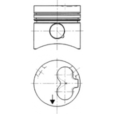 90732610 KOLBENSCHMIDT Поршень