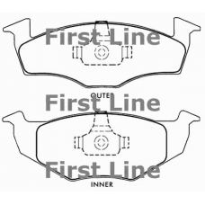 FBP3088 FIRST LINE Комплект тормозных колодок, дисковый тормоз