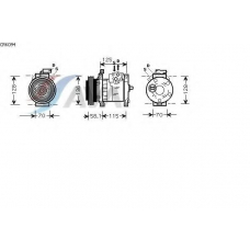 CRK094 AVA Компрессор, кондиционер