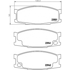 8DB 355 010-561 HELLA PAGID Комплект тормозных колодок, дисковый тормоз