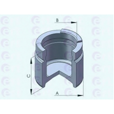 150847-C ERT Поршень, корпус скобы тормоза