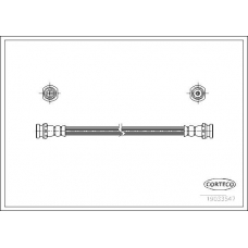 19033547 CORTECO Тормозной шланг