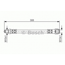 1 987 476 427 BOSCH Тормозной шланг