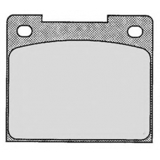 RA.0038.0 RAICAM Комплект тормозных колодок, дисковый тормоз