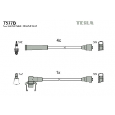 T577B TESLA Комплект проводов зажигания