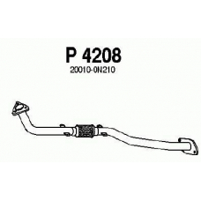 P4208 FENNO Труба выхлопного газа