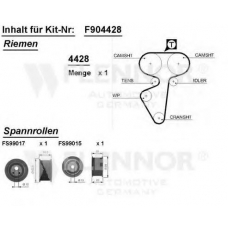 F904382V FLENNOR Комплект ремня грм