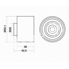 ITB-6615 IPS Parts Устройство для натяжения ремня, ремень грм