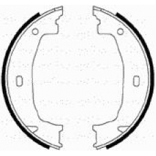153-018 CIFAM Комплект тормозных колодок, стояночная тормозная с