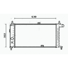 RM0193 EQUAL QUALITY Радиатор, охлаждение двигателя