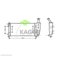 31-0451 KAGER Радиатор, охлаждение двигателя