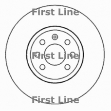 FBD1498 FIRST LINE Тормозной диск