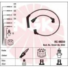 9302 NGK Комплект проводов зажигания