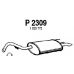 P2309 FENNO Глушитель выхлопных газов конечный