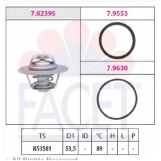 7.8499 FACET Термостат, охлаждающая жидкость