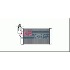 1390041 KUHLER SCHNEIDER Теплообменник, отопление салона