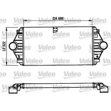 816851 VALEO Интеркулер