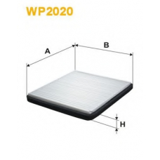 WP2020 WIX Фильтр, воздух во внутренном пространстве