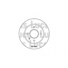 DF1649 TRW Тормозной диск