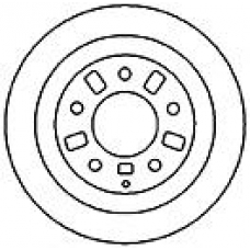 25533 MAPCO Тормозной диск