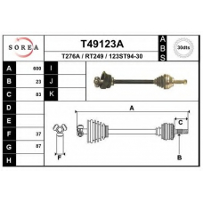 T49123A EAI Приводной вал