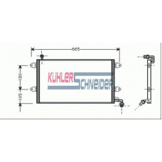 1320501 KUHLER SCHNEIDER Конденсатор, кондиционер