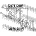 2975-DIIIF FEBEST Ремкомплект, тормозной суппорт