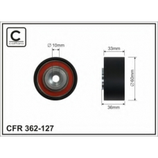 362-127 CAFFARO Паразитный / ведущий ролик, зубчатый ремень