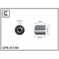 217-94 CAFFARO Паразитный / Ведущий ролик, зубчатый ремень