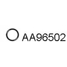 AA96502 VENEPORTE Уплотнительное кольцо, труба выхлопного газа