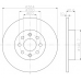 MDC1903 MINTEX Тормозной диск