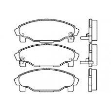 21952 156  0 5 T4067 TEXTAR Колодки тормозные