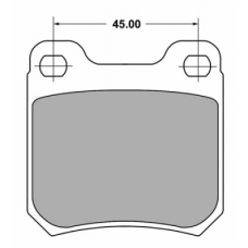 FBP-0717-01 FREMAX Комплект тормозных колодок, дисковый тормоз