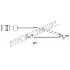SU.219 TRUSTING Сигнализатор, износ тормозных колодок