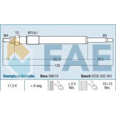 74206 FAE Свеча накаливания
