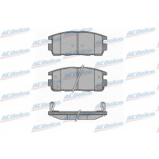 AC849181D AC Delco Комплект тормозных колодок, дисковый тормоз