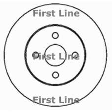 FBD1397 FIRST LINE Тормозной диск