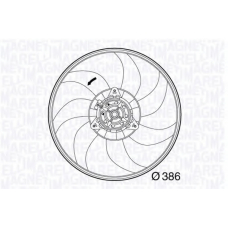 069422563010 MAGNETI MARELLI Вентилятор, охлаждение двигателя