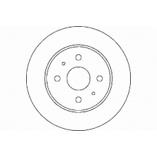 MDC2047 MINTEX Тормозной диск