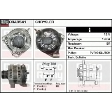 DRA0541 DELCO REMY Генератор