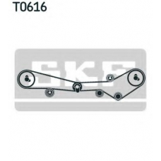 VKMA 98001 SKF Комплект ремня грм