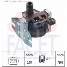 9.6092 FACET Катушка зажигания